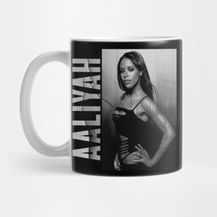Aaliyah // Vintage Distressed Mug